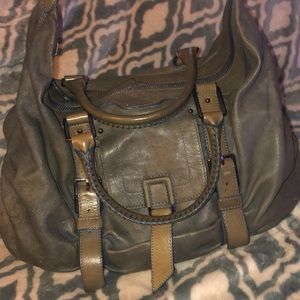Botkier grey leather handbag
